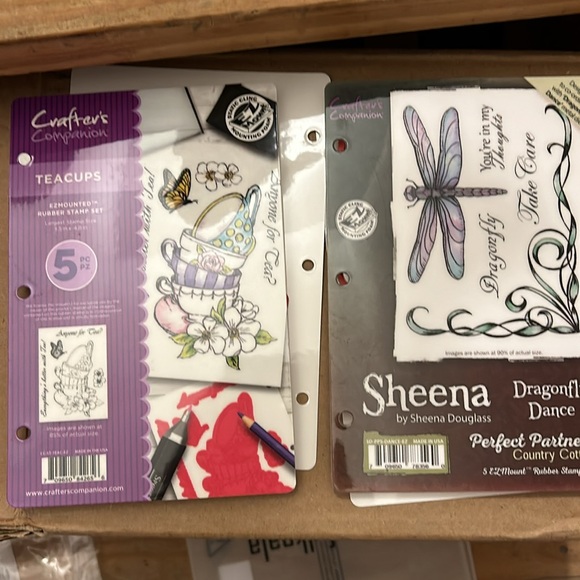 Set of 6 Sheena Douglass stamp sets - Picture 4 of 7